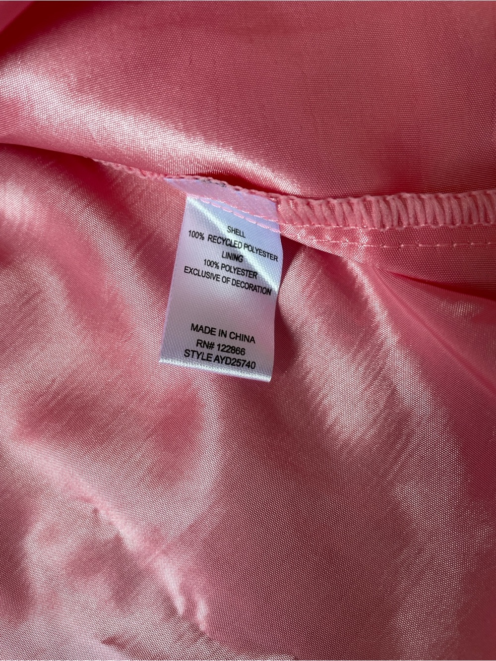 NWT ZENZI Hot Pink Ruffled Tulle Dress. Size XL (14). - Picture 5 of 5
